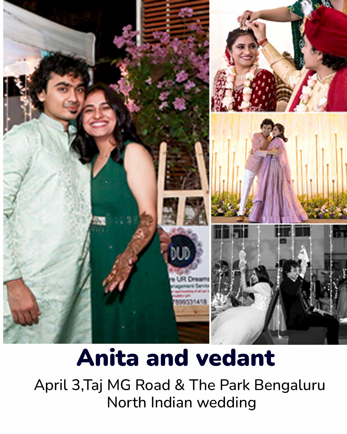 DUD-Wedding-Anitha Tejwani and Vedanth